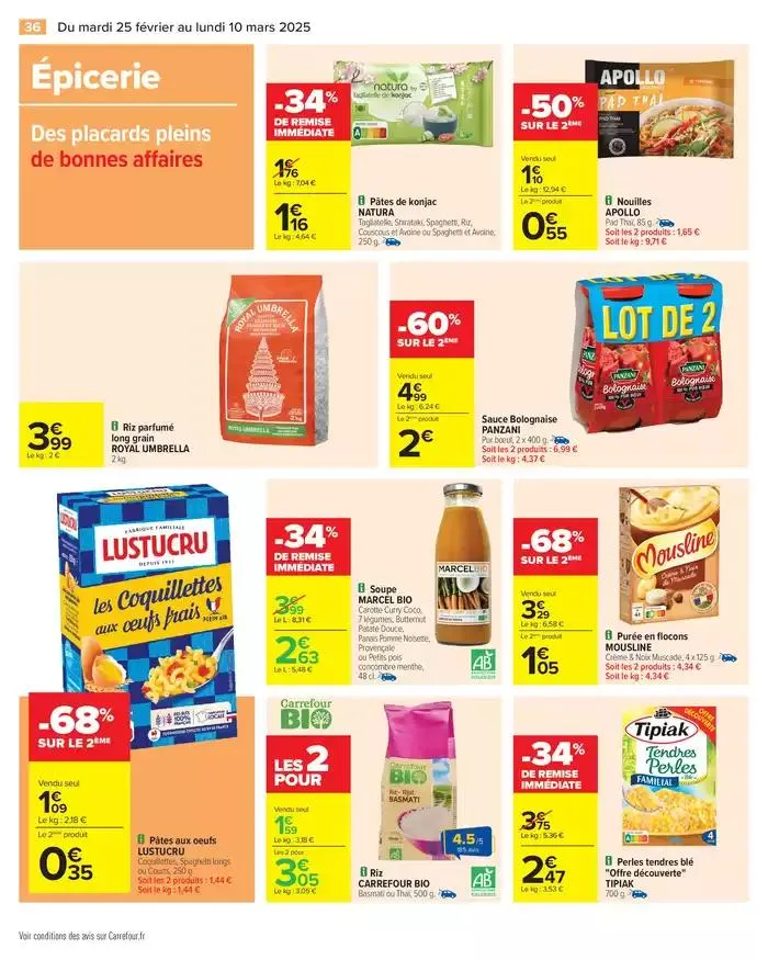 -50% SUR LE 2ÈME - CHOCOLAT ET CAFÉ du 25 février au 10 mars 2025 - Catalogue page 38