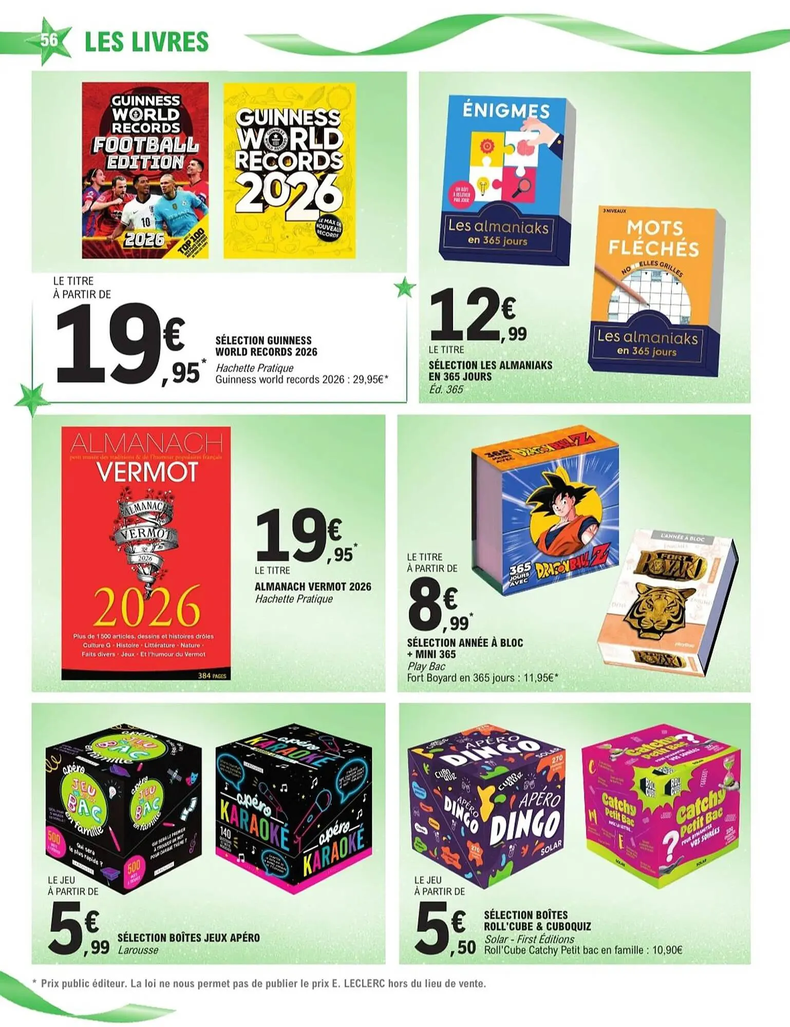 Catalogue E.Leclerc du 2 décembre au 20 décembre 2025 - Catalogue page 56
