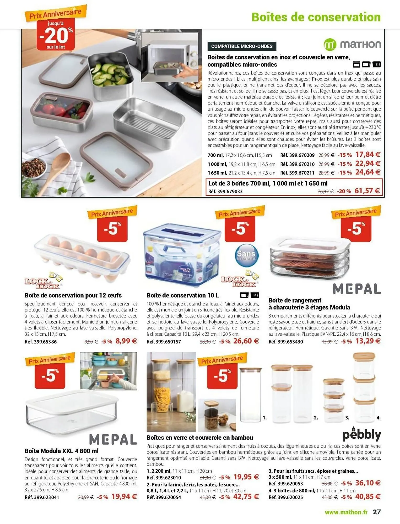 Catalogue Mathon du 12 septembre au 31 décembre 2025 - Catalogue page 27