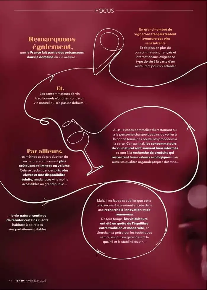 Metro Magazine 15h30 N°12 du 16 décembre au 30 avril 2025 - Catalogue page 38