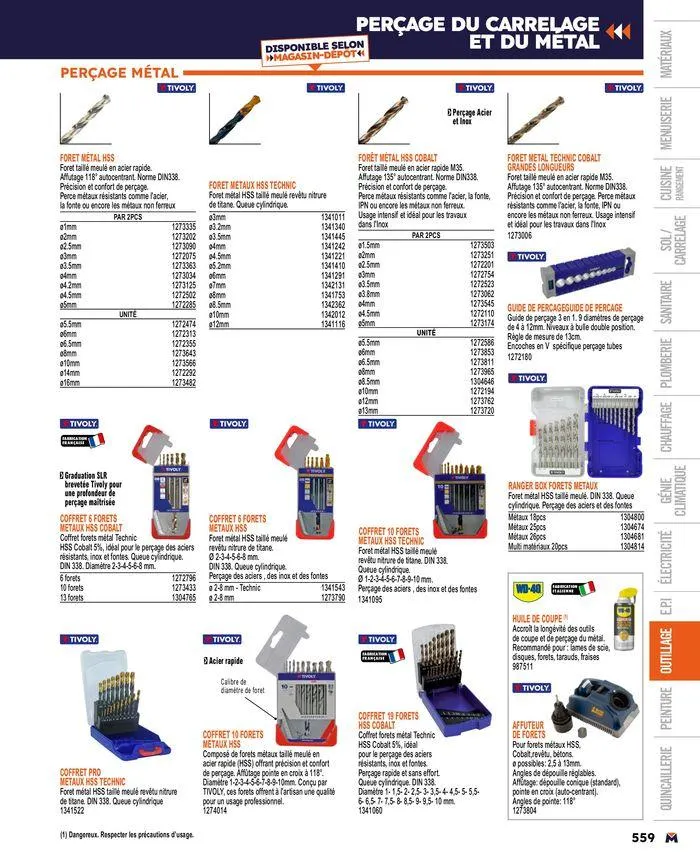 Guide produits 2024 du 15 mars au 31 décembre 2024 - Catalogue page 559