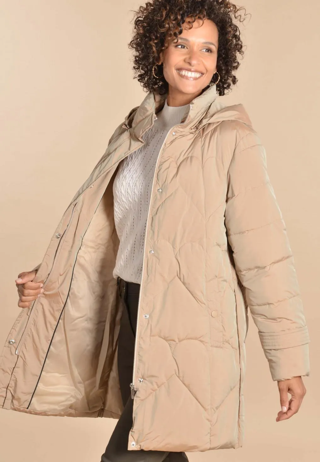 CANNES - PARKA - BEIGE