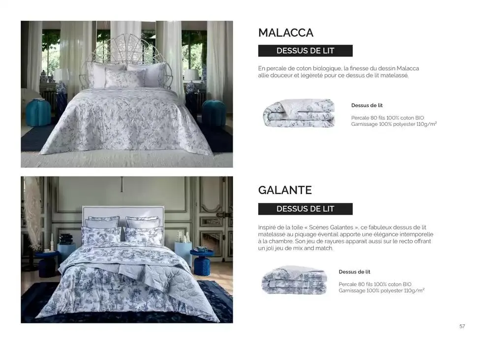 Notre collection Printemps - Ete 2025 du 14 février au 30 août 2025 - Catalogue page 57