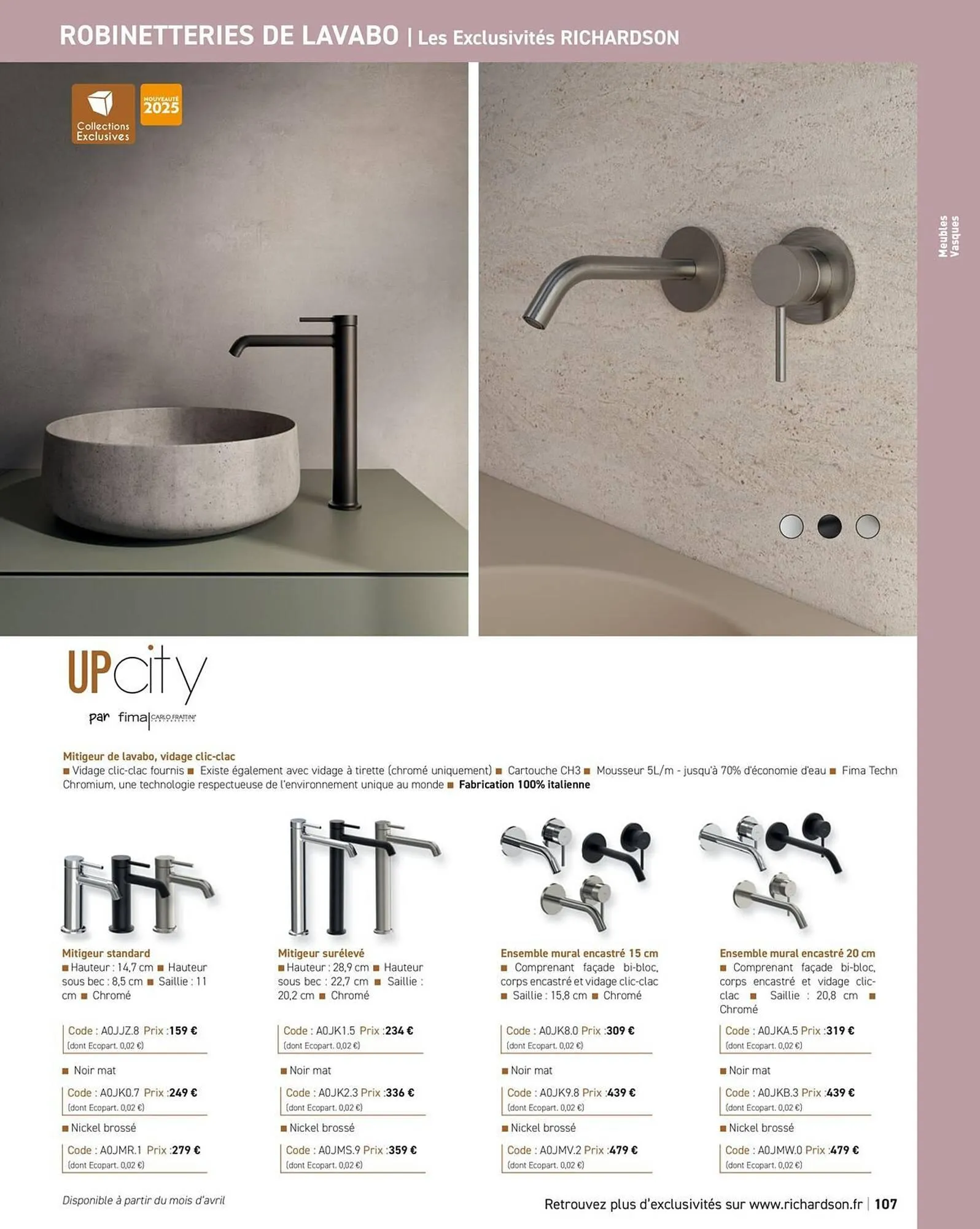 Catalogue Richardson du 11 avril au 31 décembre 2025 - Catalogue page 109