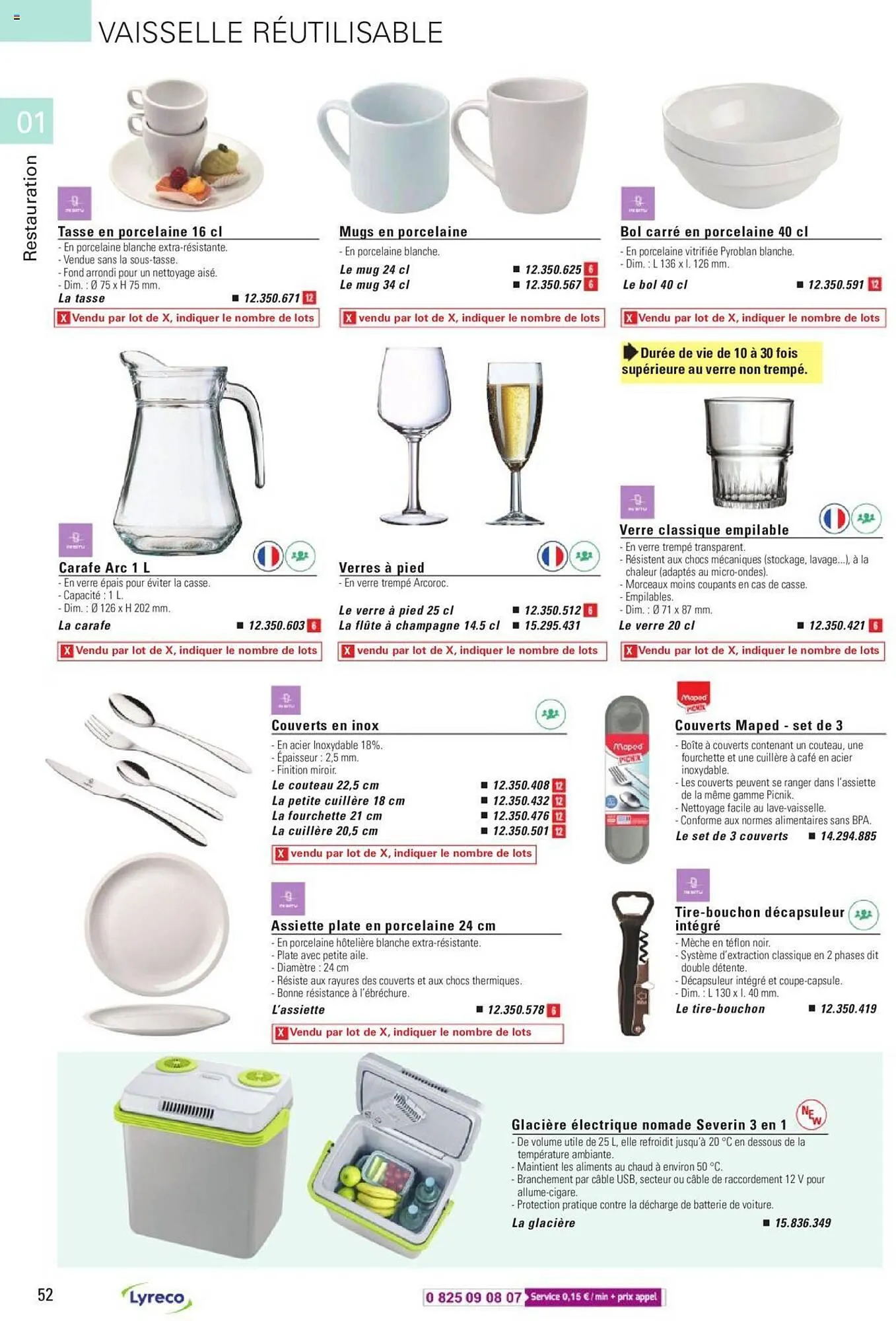 Catalogue Lyreco du 15 mai au 31 décembre 2023 - Catalogue page 52