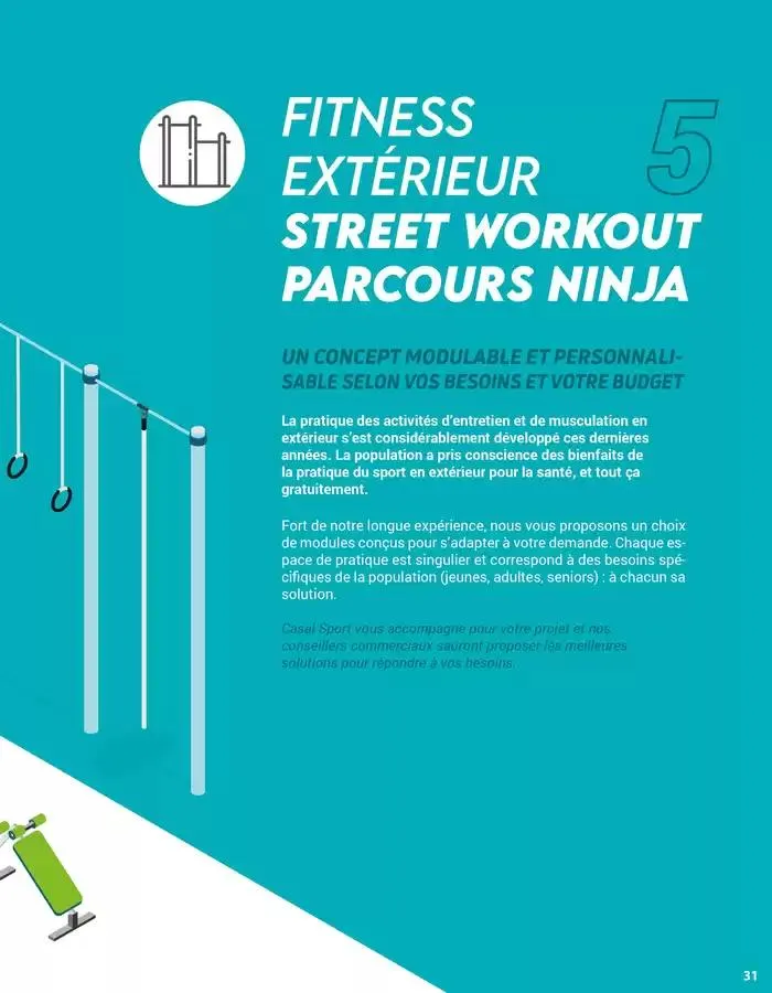 Equipement d'extérieur du 8 janvier au 31 mars 2025 - Catalogue page 31