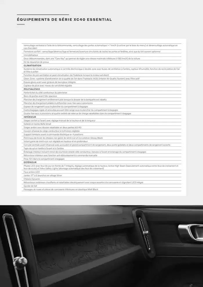 VOLVO XC40 B3/B4 du 7 janvier au 31 décembre 2025 - Catalogue page 11