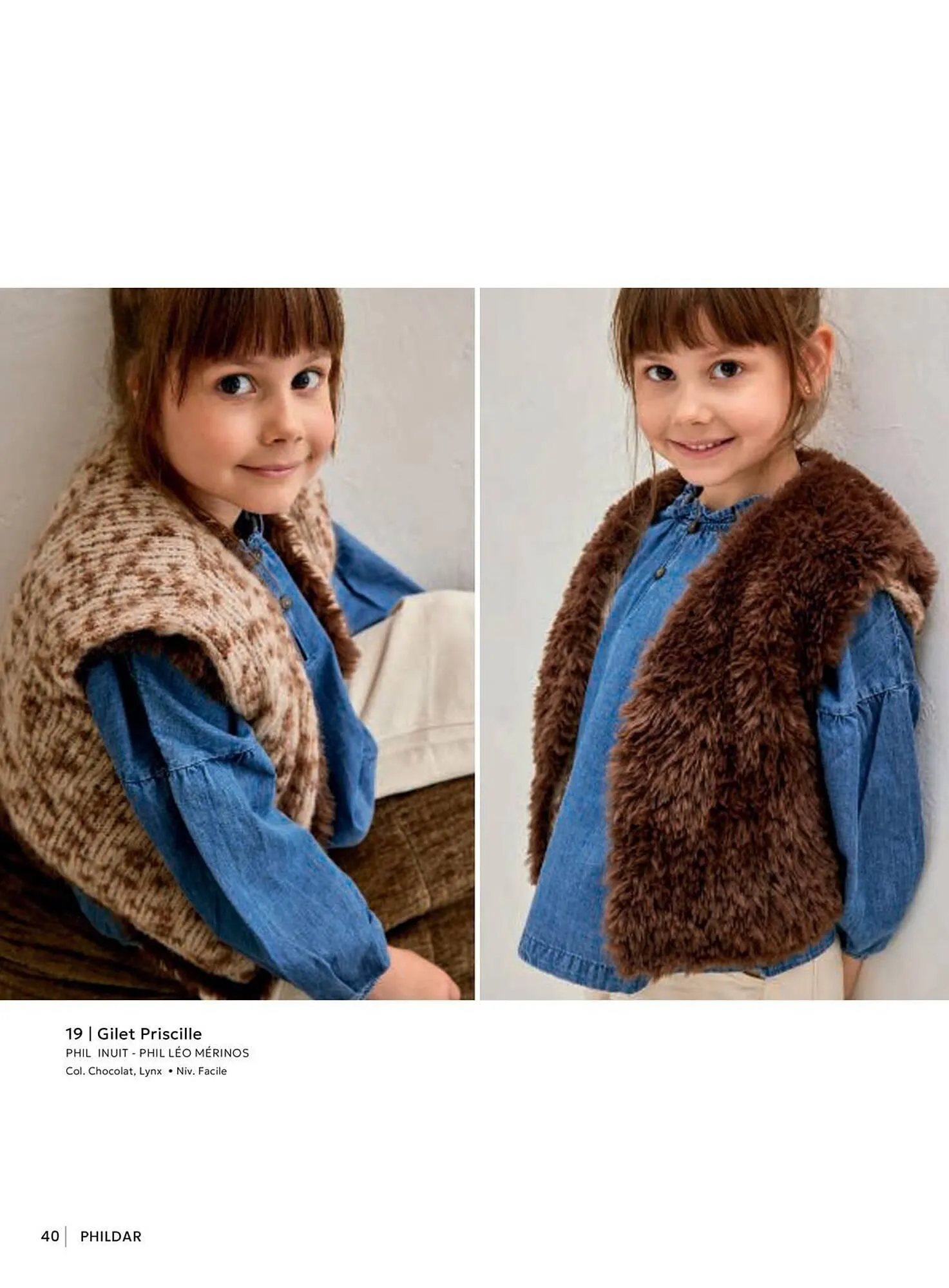 Catalogue Phildar du 24 septembre au 28 février 2026 - Catalogue page 40