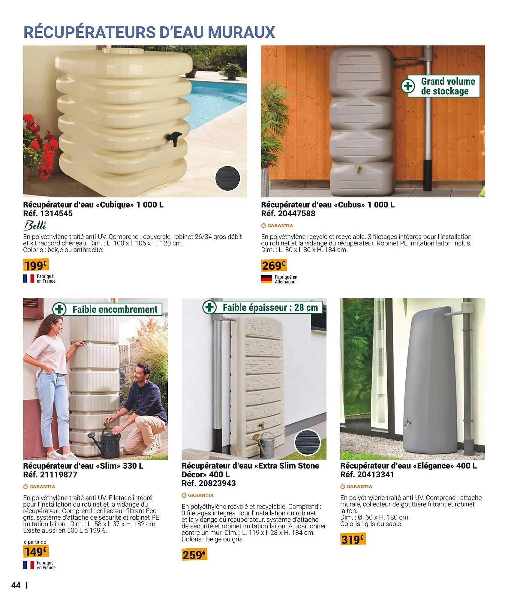 Catalogue Gamm vert du 5 mars au 31 décembre 2025 - Catalogue page 44