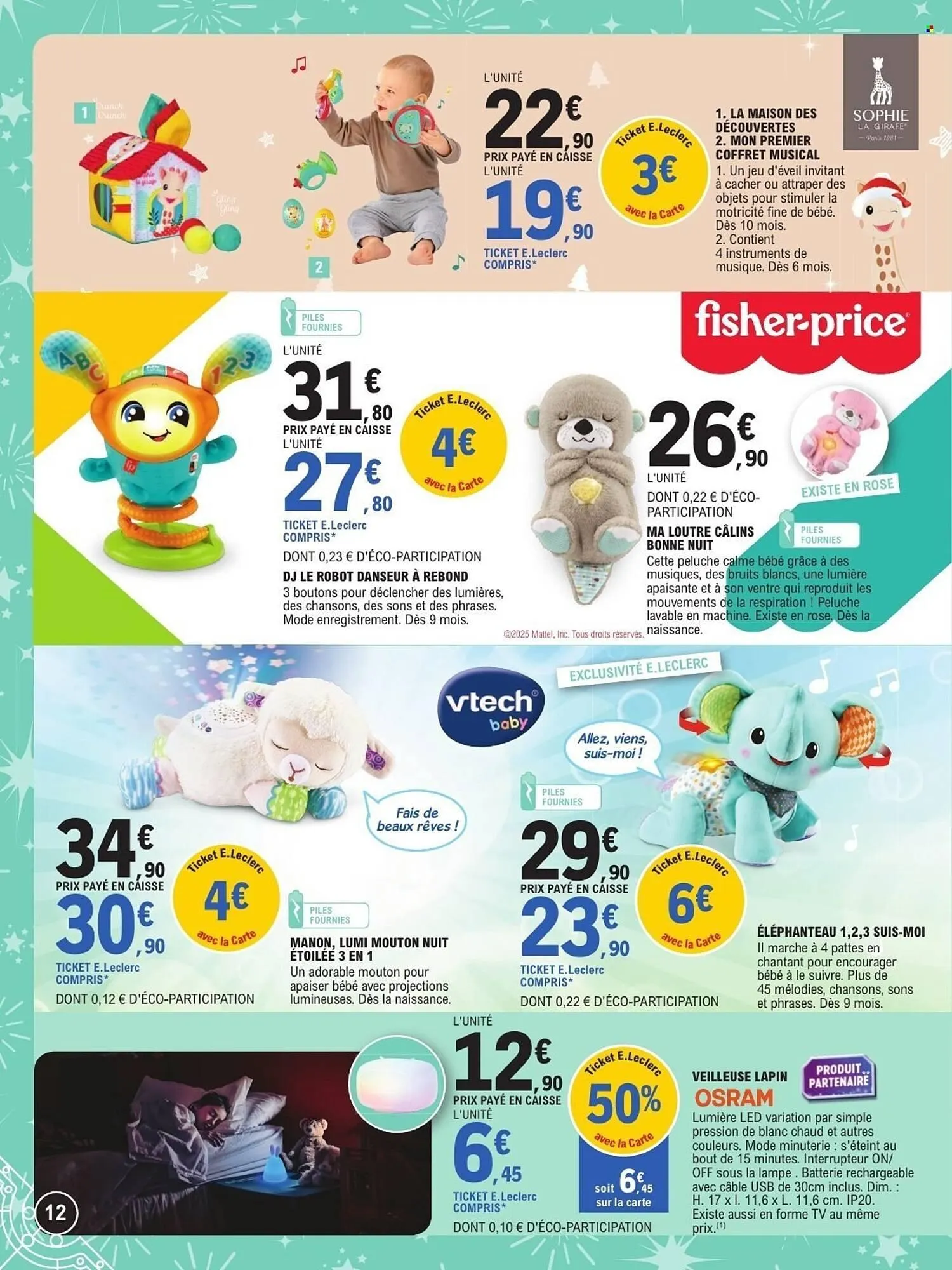 Catalogue E.Leclerc du 21 octobre au 6 décembre 2025 - Catalogue page 12