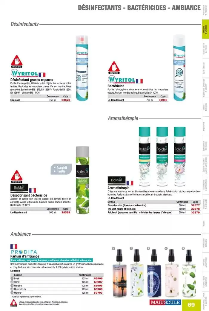 Catalogue Entreprises 2025 du 13 janvier au 31 décembre 2025 - Catalogue page 71