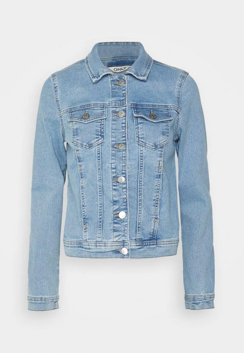 ONLWONDER LIFE JACKET - Veste en jean - light blue denim