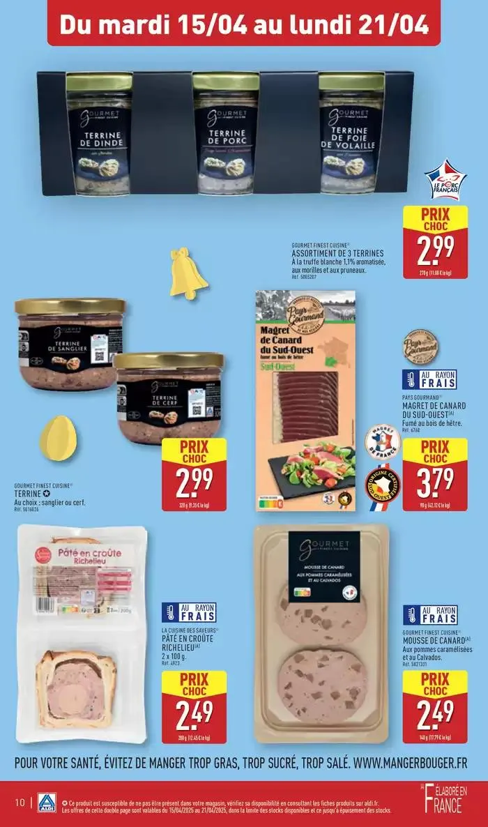 Arrivages de Pâques à prix discount du 15 avril au 21 avril 2025 - Catalogue page 13