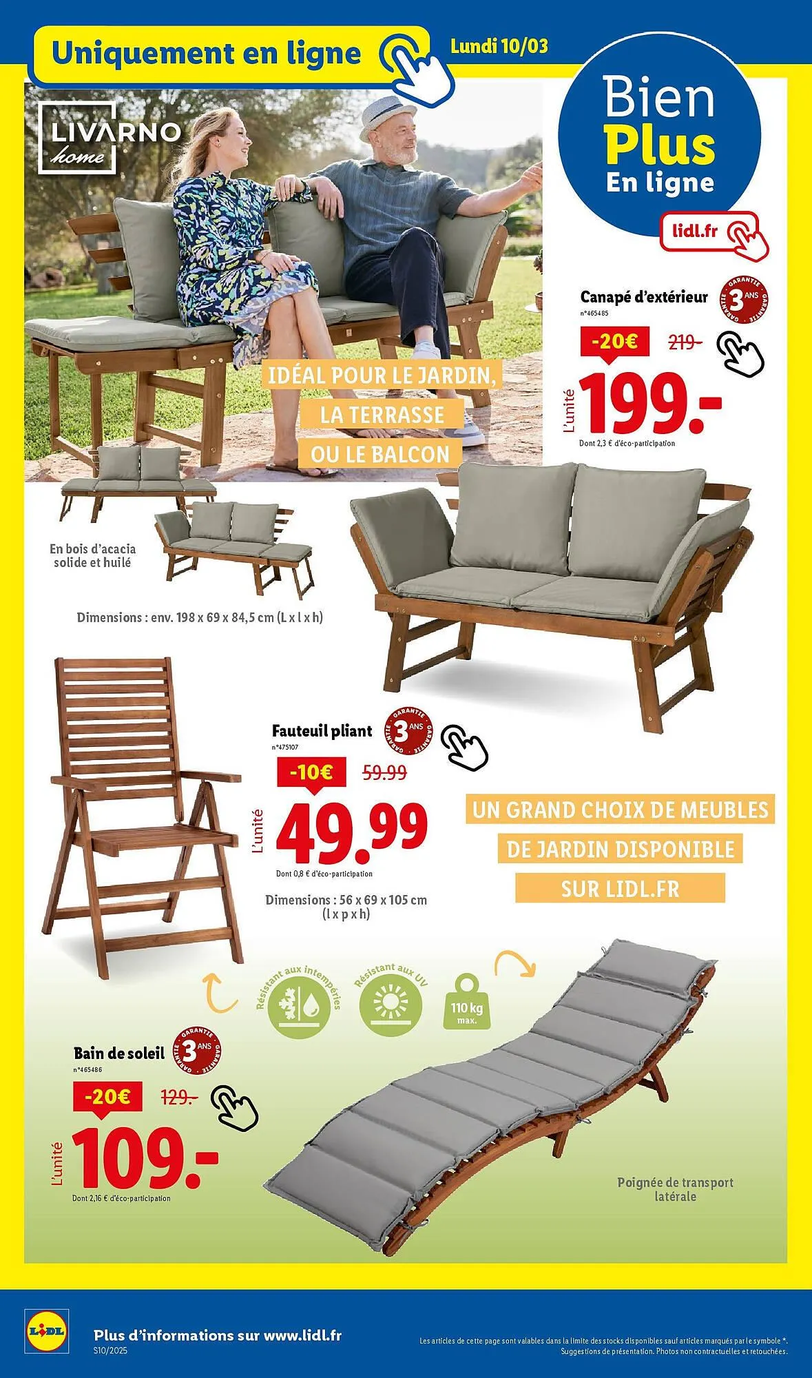 Catalogue Lidl du 6 mars au 10 mars 2025 - Catalogue page 40