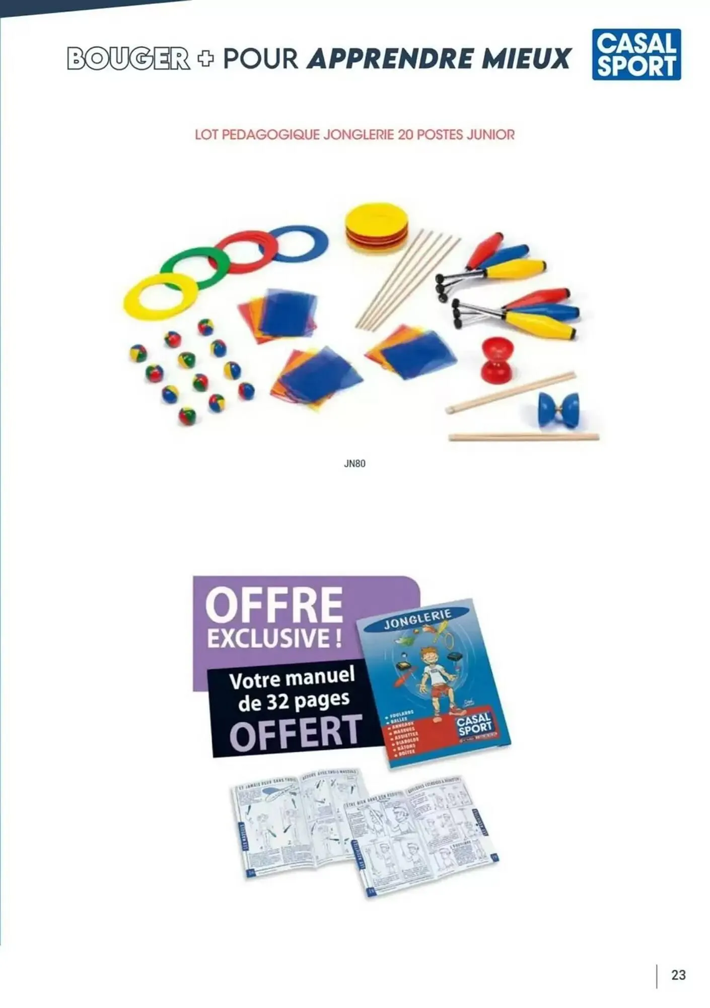 Catalogue Casal Sport du 15 avril au 31 mai 2026 - Catalogue page 23