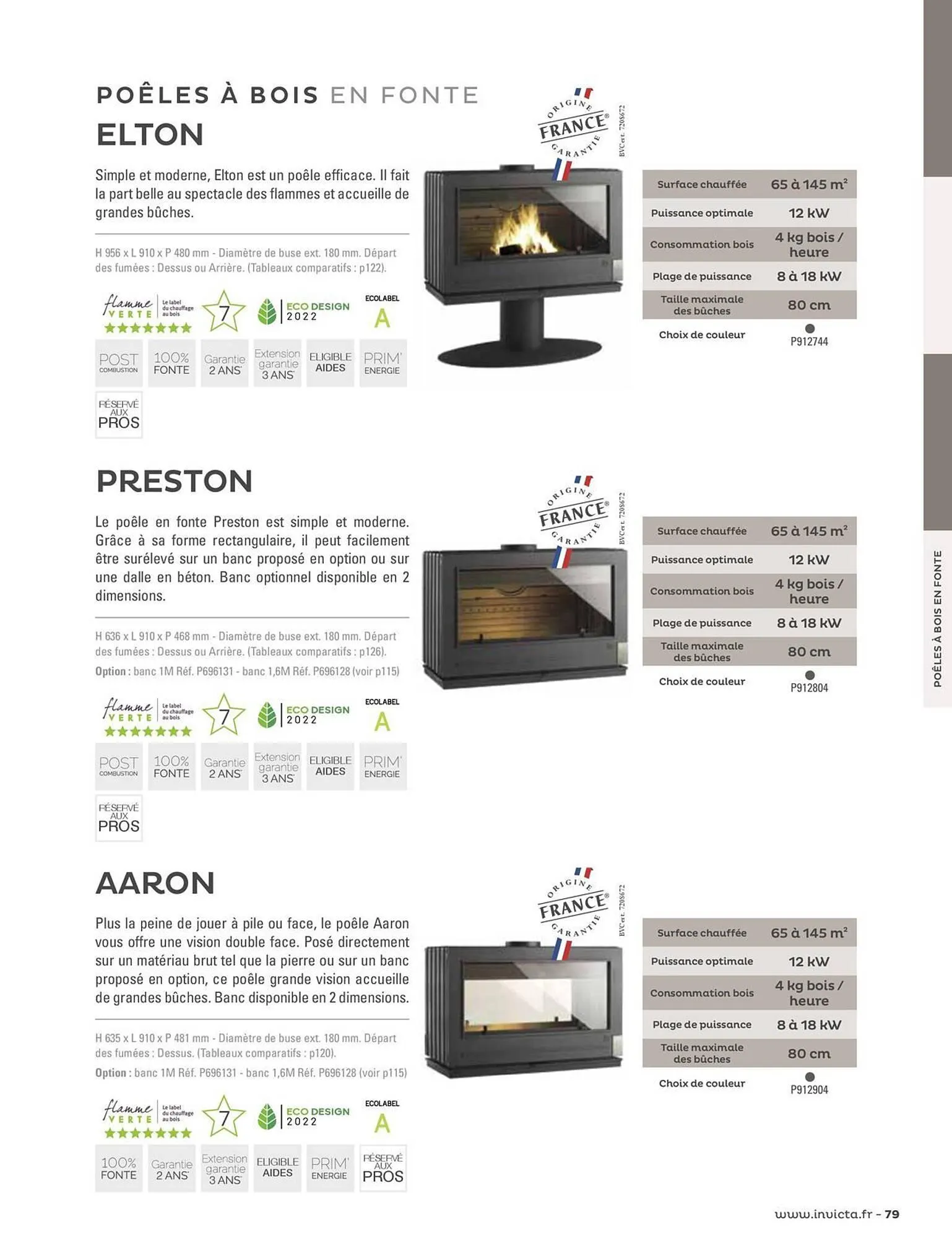 Catalogue Invicta du 31 août au 31 décembre 2023 - Catalogue page 79