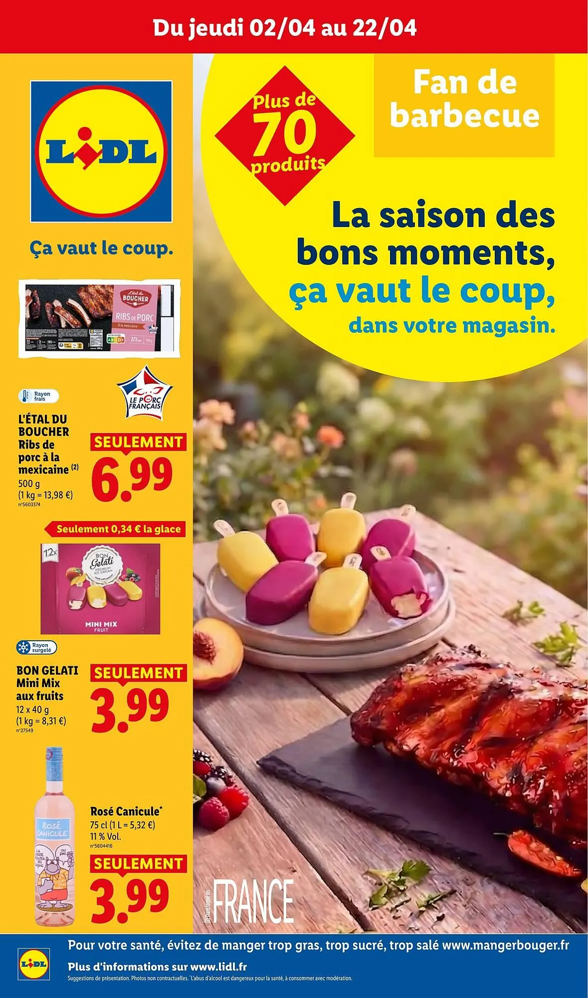 Catalogue Lidl du 2 avril au 22 avril 2026 - Catalogue page 1