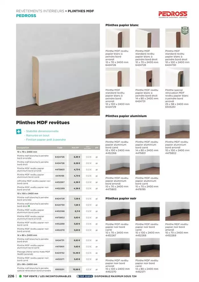 Catalogue 2025 Agenceurs du 25 avril au 31 décembre 2025 - Catalogue page 226