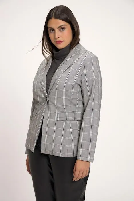 Blazer à carreaux