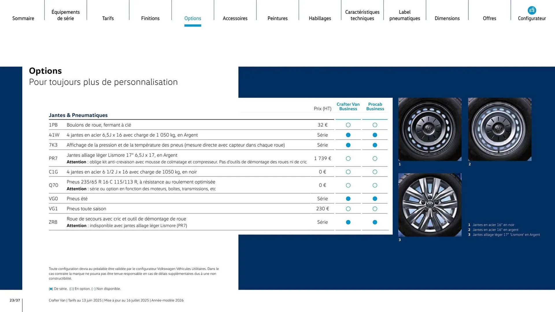 Catalogue Volkswagen du 7 août au 31 mars 2026 - Catalogue page 23