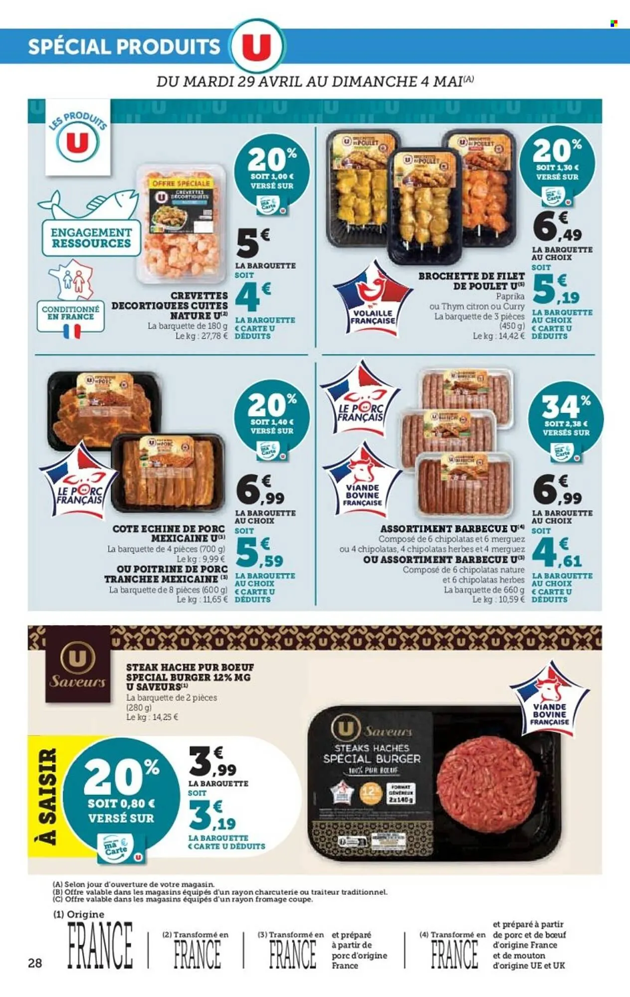 Catalogue Super U du 29 avril au 11 mai 2025 - Catalogue page 28