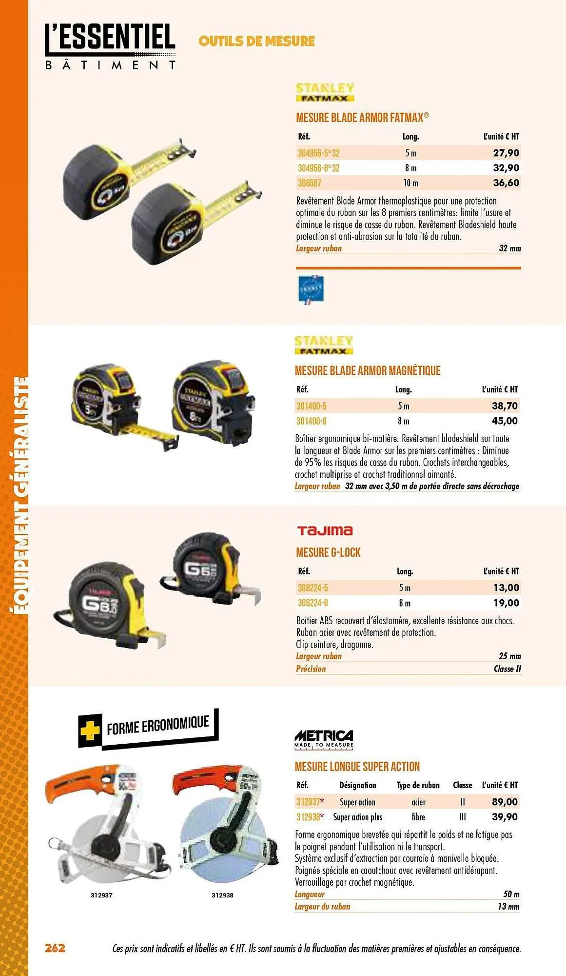 Catalogue Master Pro du 3 janvier au 31 décembre 2025 - Catalogue page 264