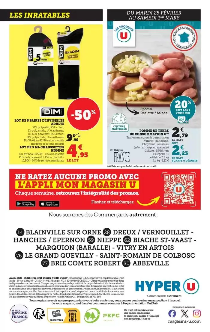 Spécial Hiver du 25 février au 9 mars 2025 - Catalogue page 44