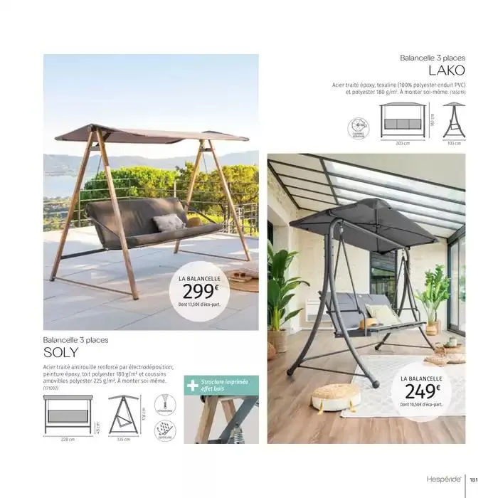 Catalogue Hespéride 2025 du 5 février au 31 décembre 2025 - Catalogue page 181