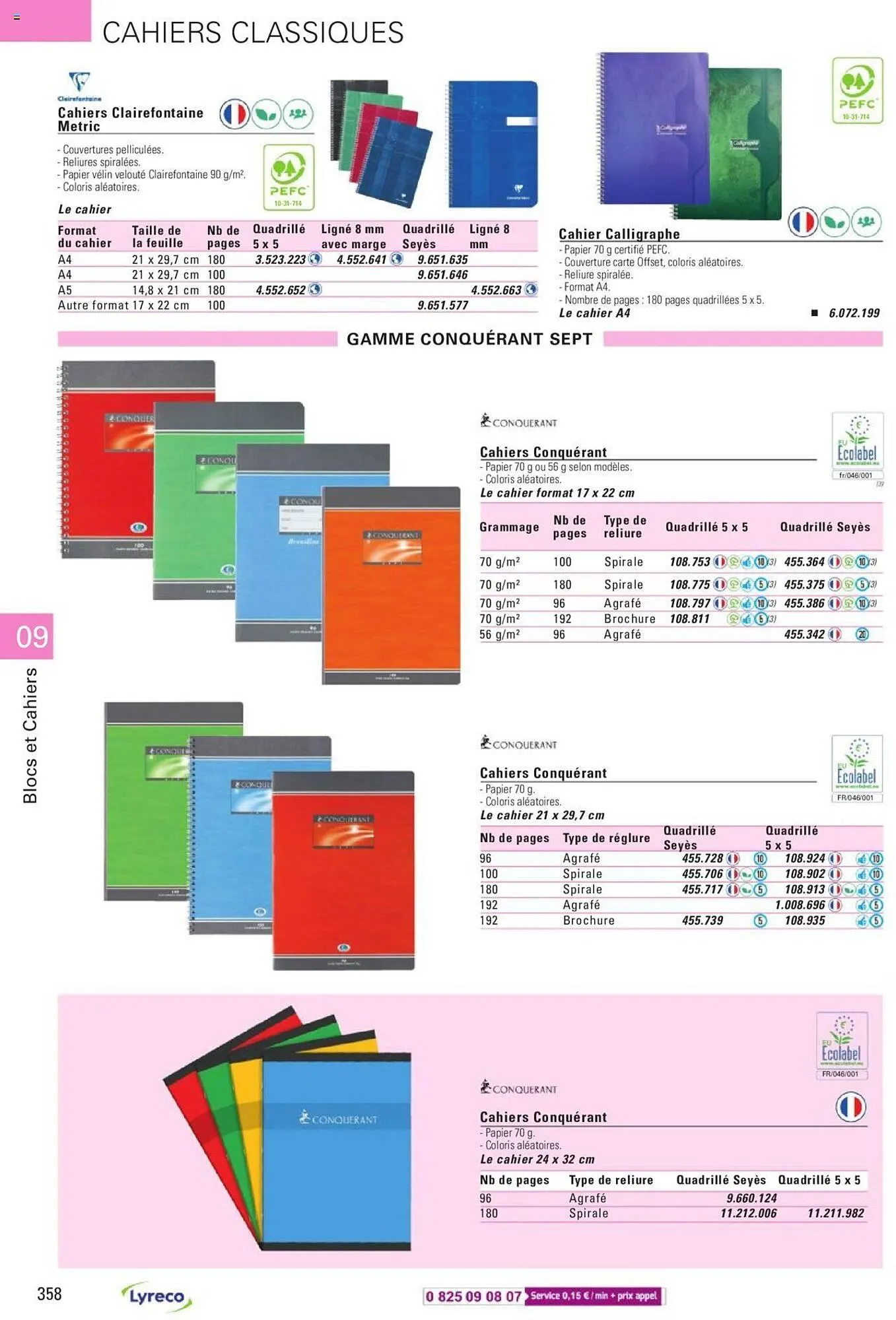 Catalogue Lyreco du 15 mai au 31 décembre 2023 - Catalogue page 358