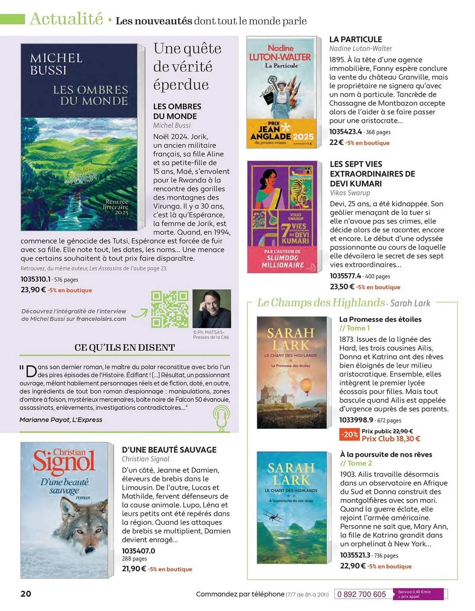 Catalogue France Loisirs du 1 janvier au 28 février 2026 - Catalogue page 20