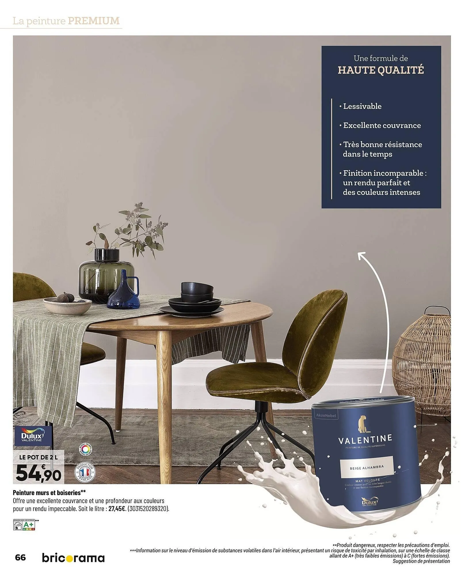 Catalogue Bricorama du 27 octobre au 7 décembre 2025 - Catalogue page 66