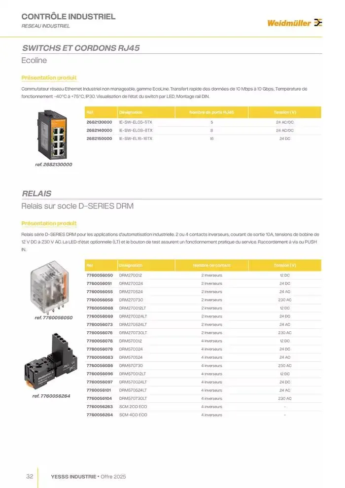 Industrie 2025 du 28 janvier au 31 décembre 2025 - Catalogue page 34