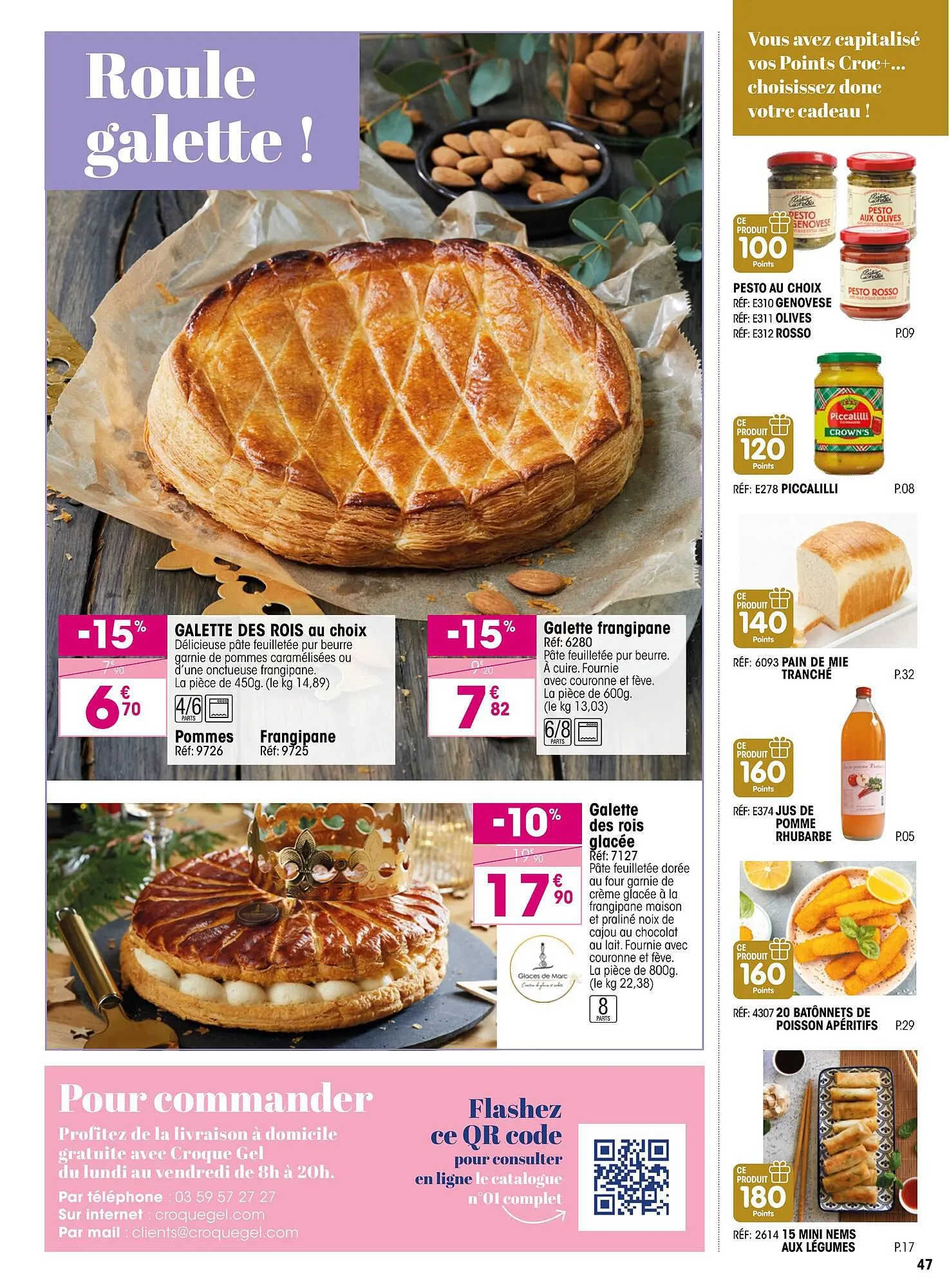Catalogue Croque Gel du 29 décembre au 28 janvier 2024 - Catalogue page 47