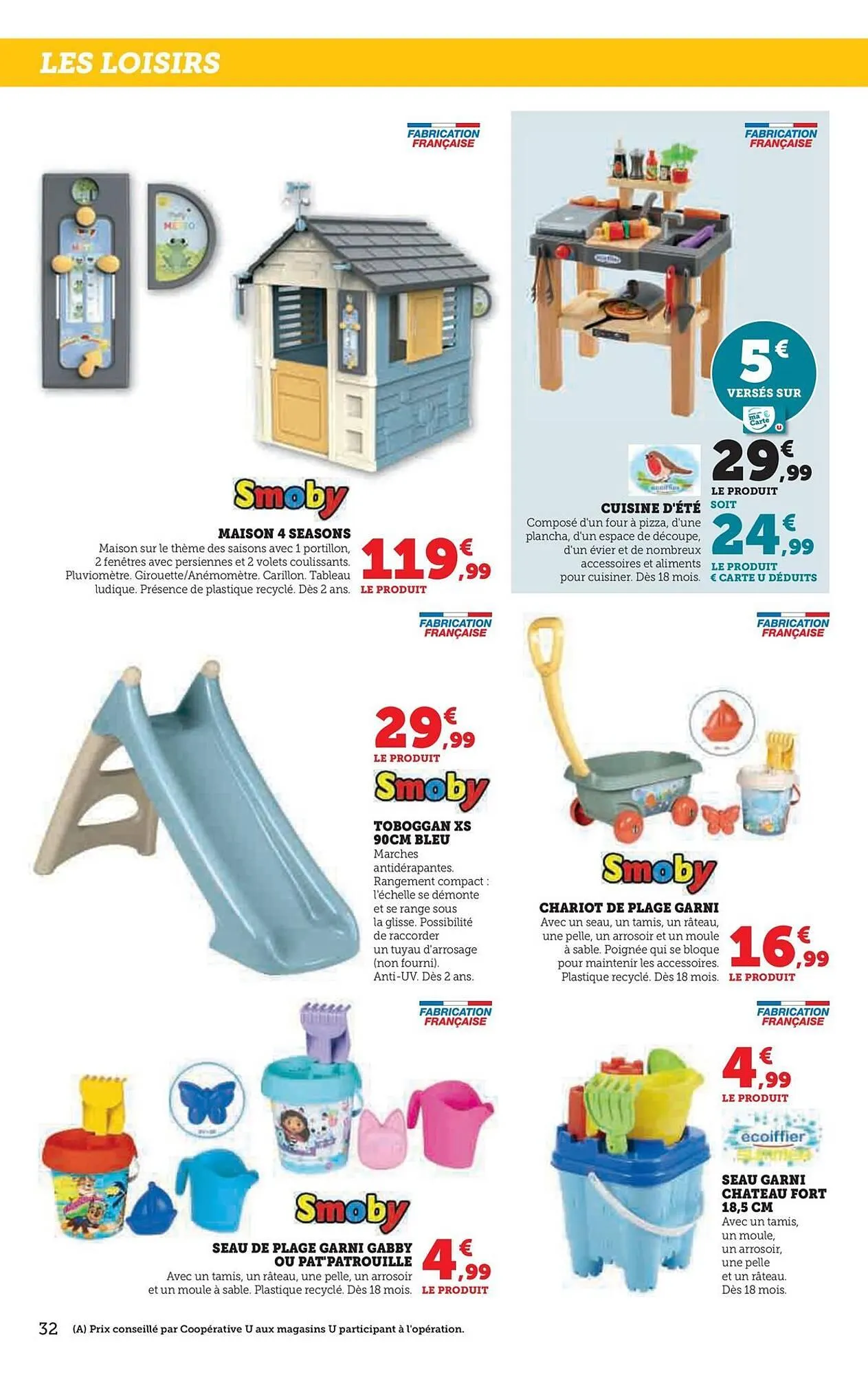 Catalogue Super U du 29 avril au 25 mai 2025 - Catalogue page 32