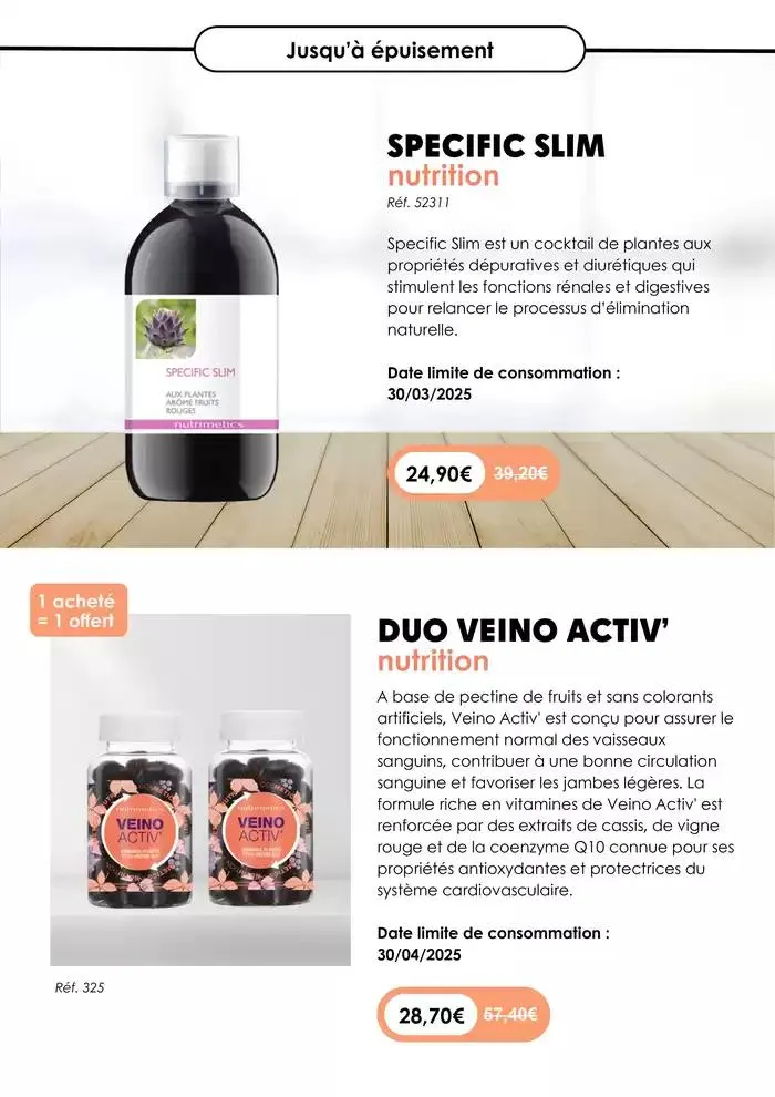 NUTRI’STYLE Mars 2025 du 3 mars au 31 mars 2025 - Catalogue page 14