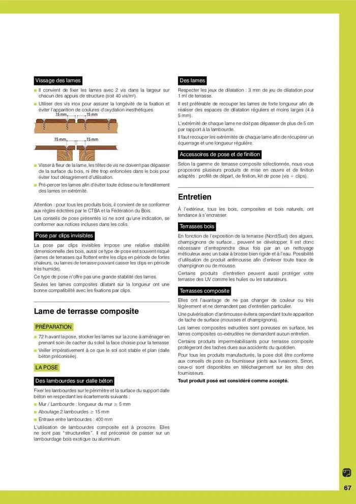 Aménagements Extérieurs du 11 avril au 30 avril 2025 - Catalogue page 129