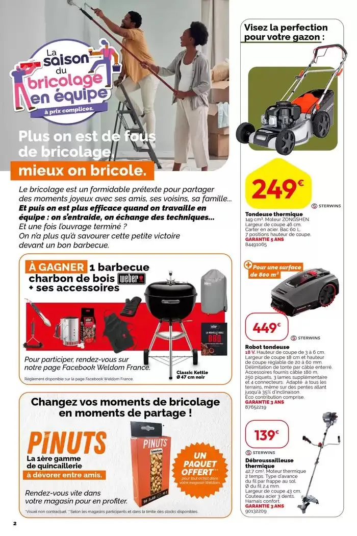 La saison du bricolage en équipe du 7 mai au 3 juin 2025 - Catalogue page 2