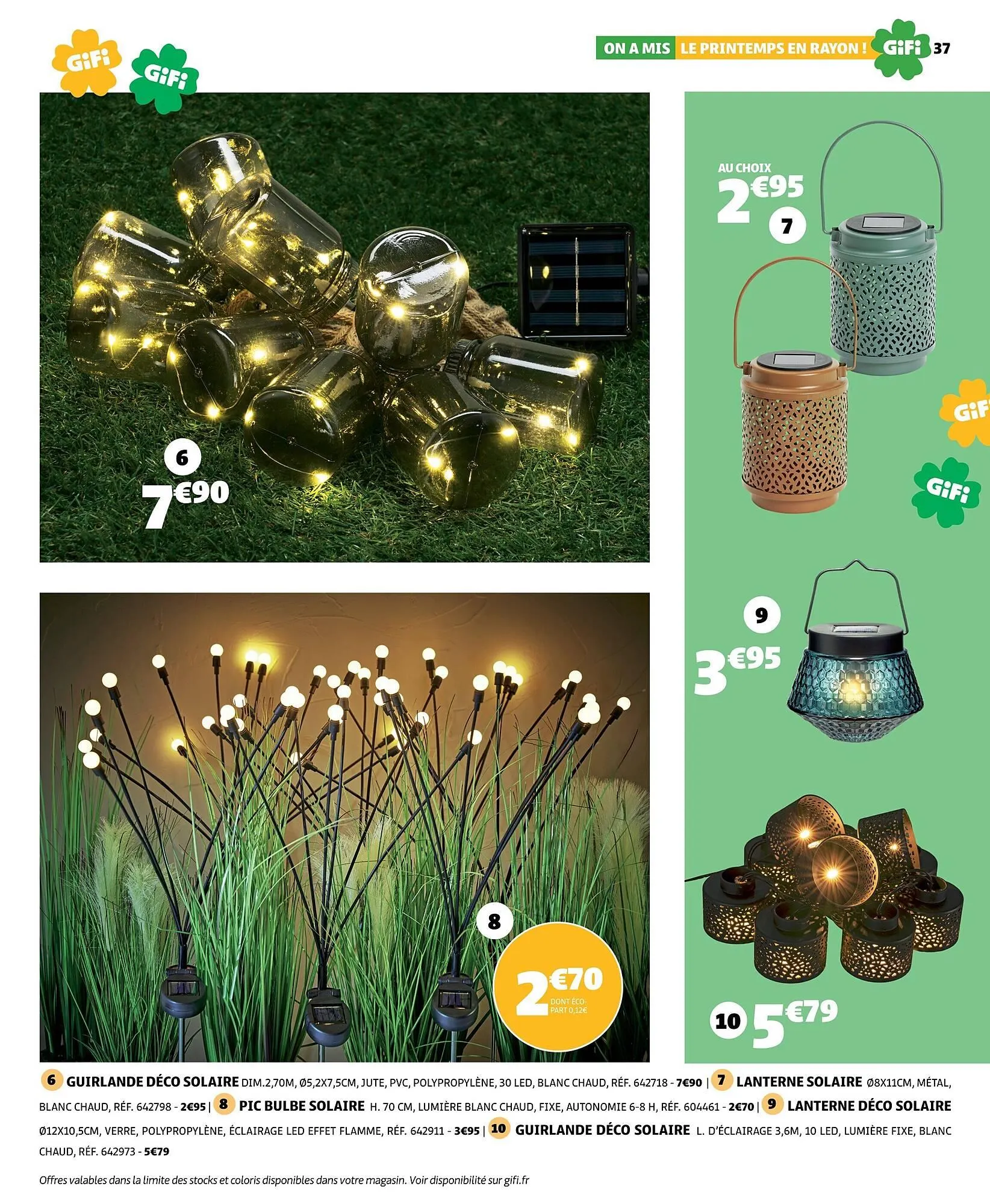 Catalogue Gifi du 10 mars au 30 mars 2026 - Catalogue page 35