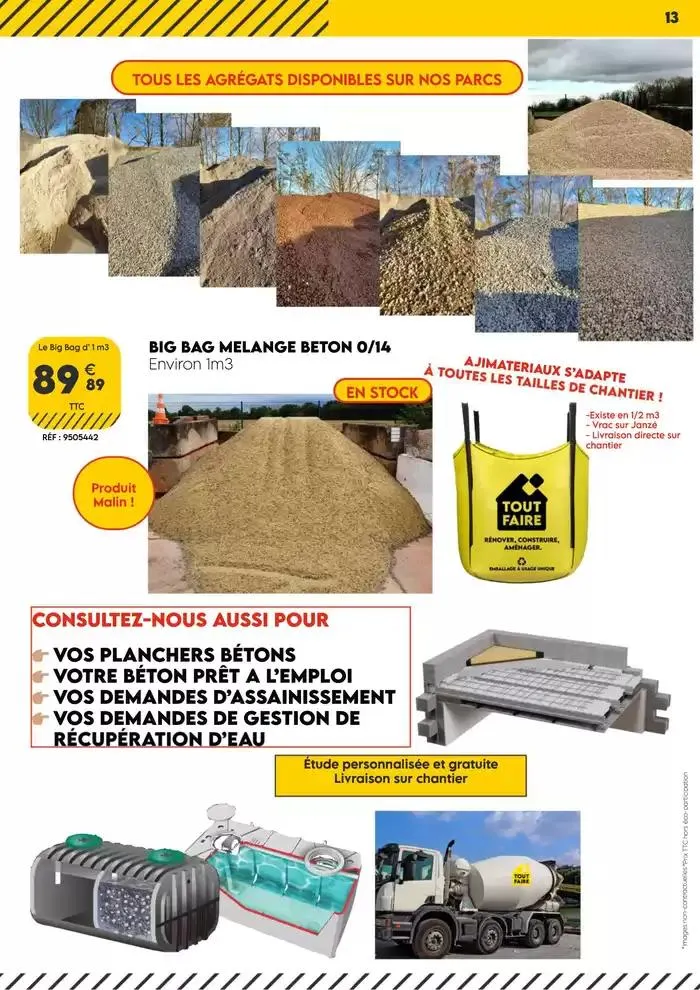 Printemps Eté 2025 du 7 avril au 31 août 2025 - Catalogue page 13