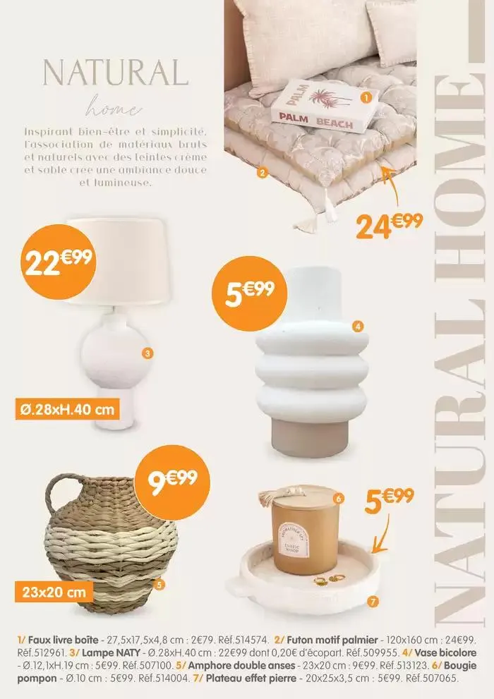 Décoration Printemps/Été du 2 avril au 19 août 2025 - Catalogue page 17