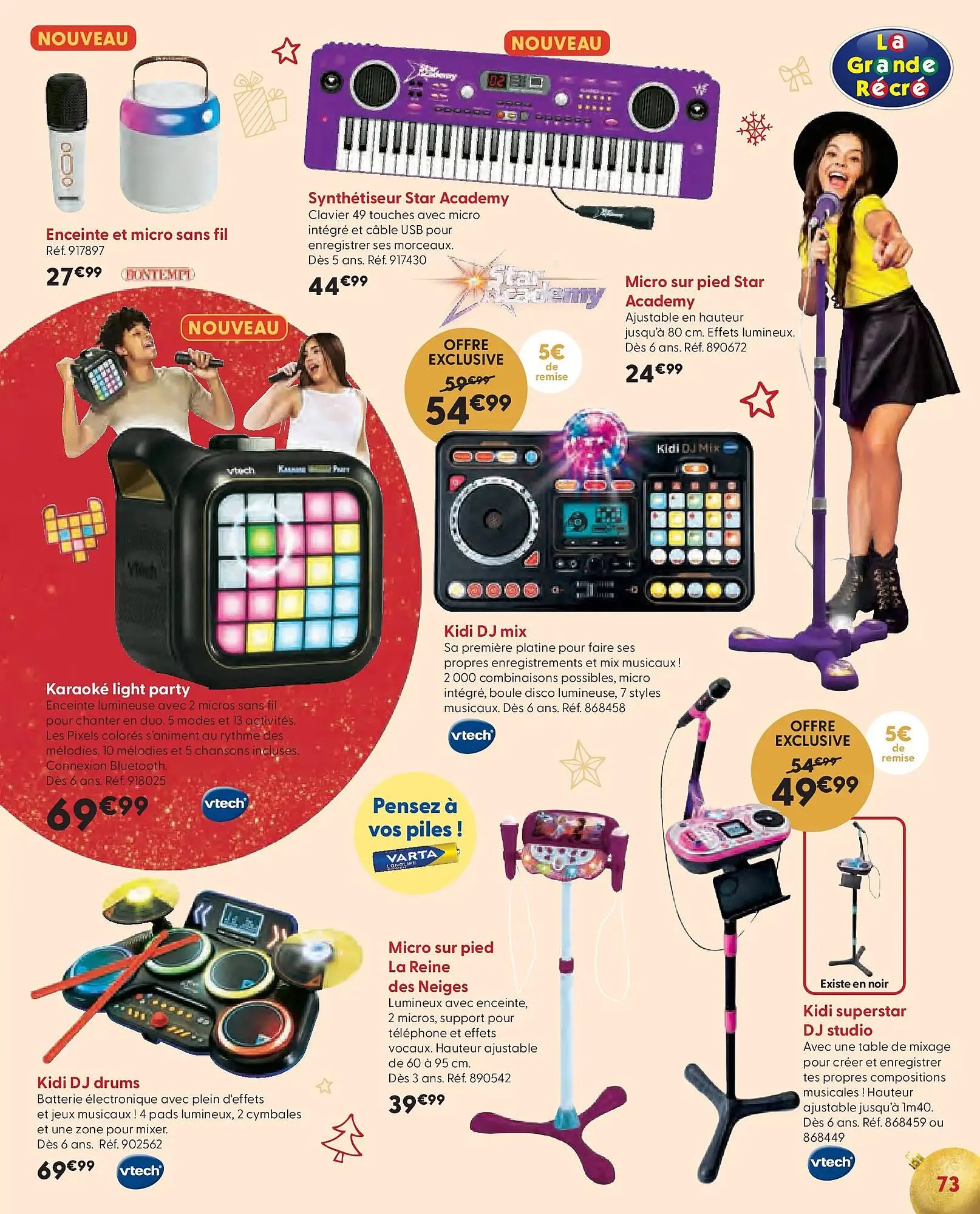 Catalogue La Grande Récré du 15 octobre au 2 décembre 2025 - Catalogue page 73