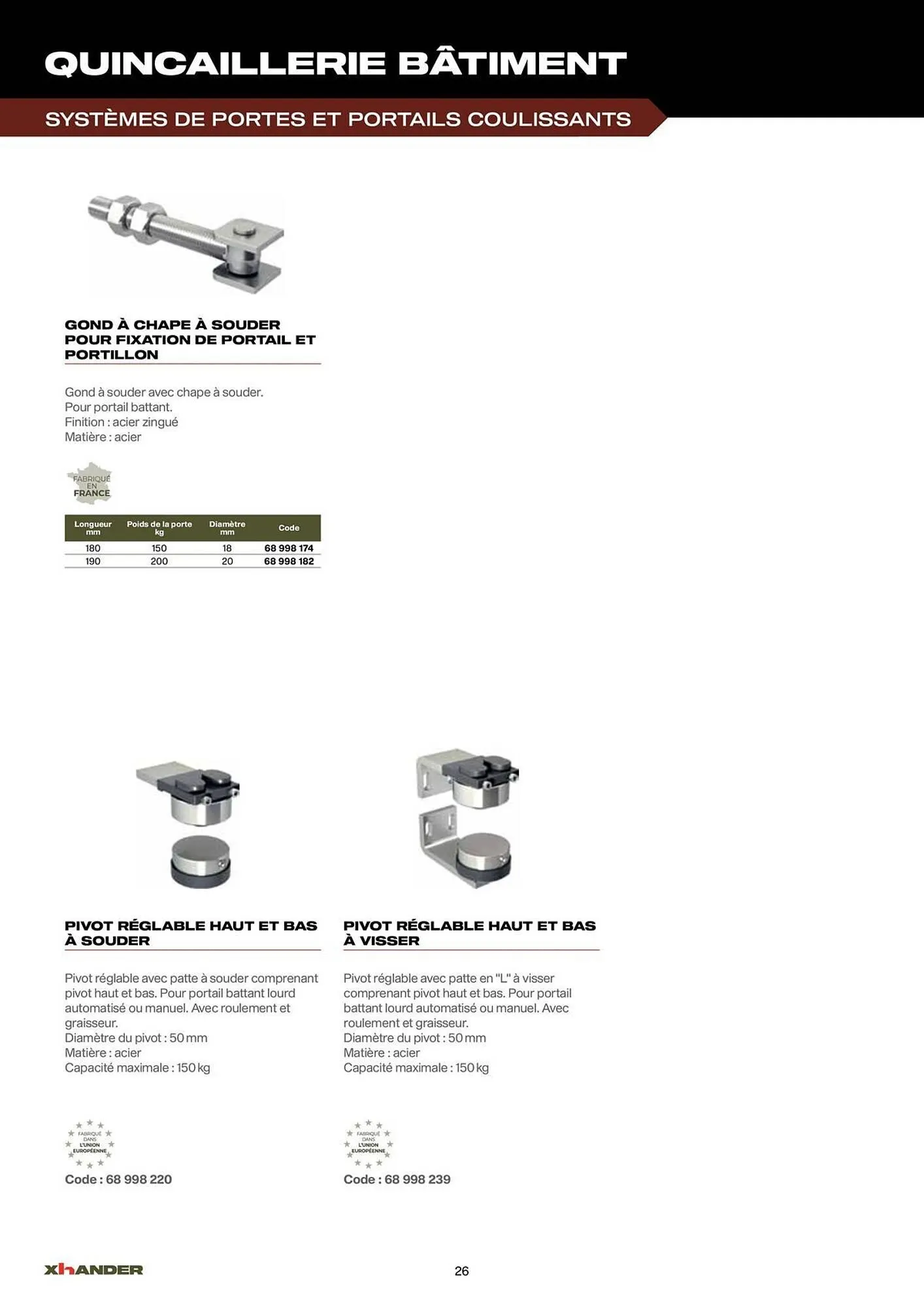Catalogue Prolians du 2 septembre au 31 décembre 2025 - Catalogue page 26