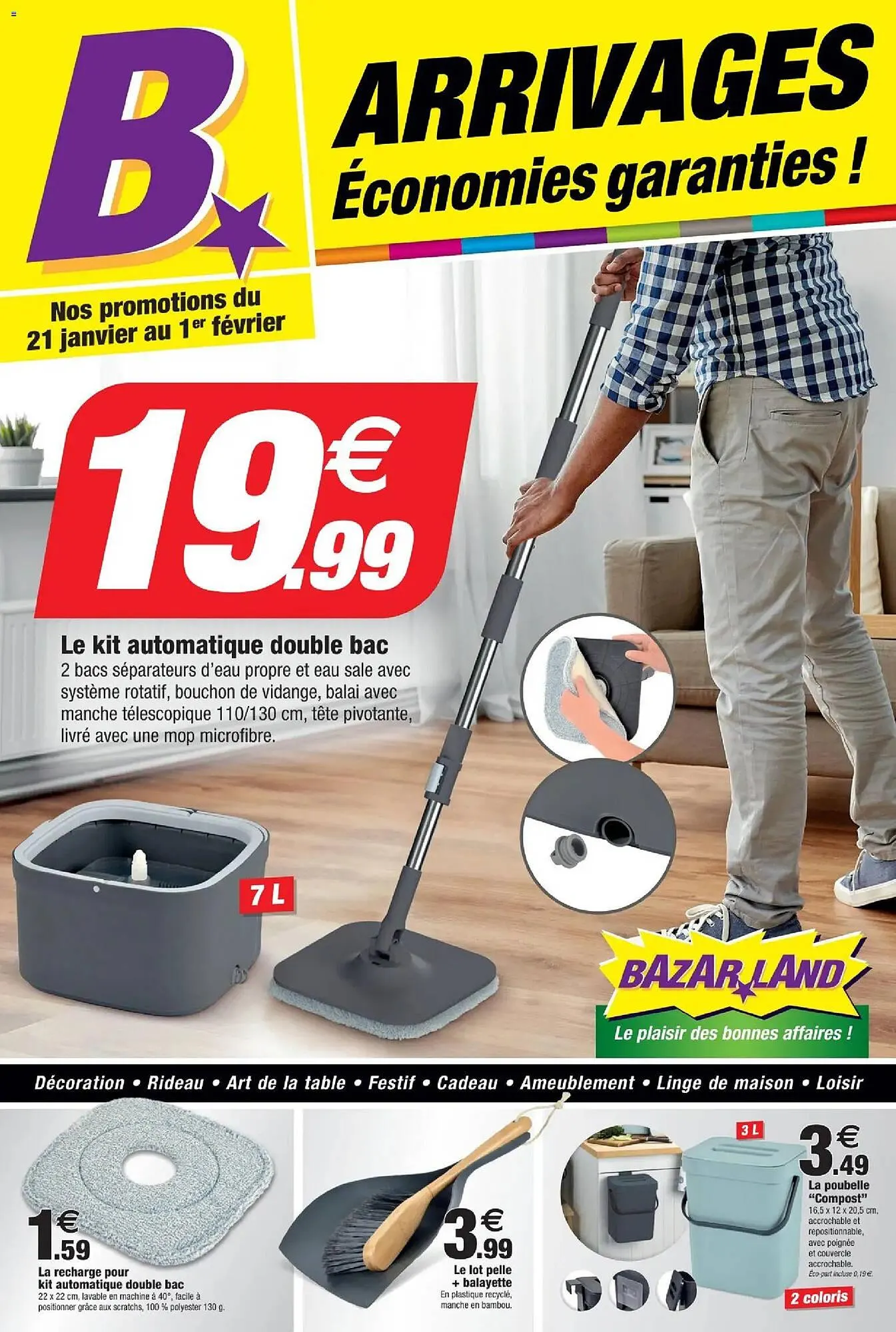 Catalogue Bazarland du 21 janvier au 1 février 2026 - Catalogue page 1