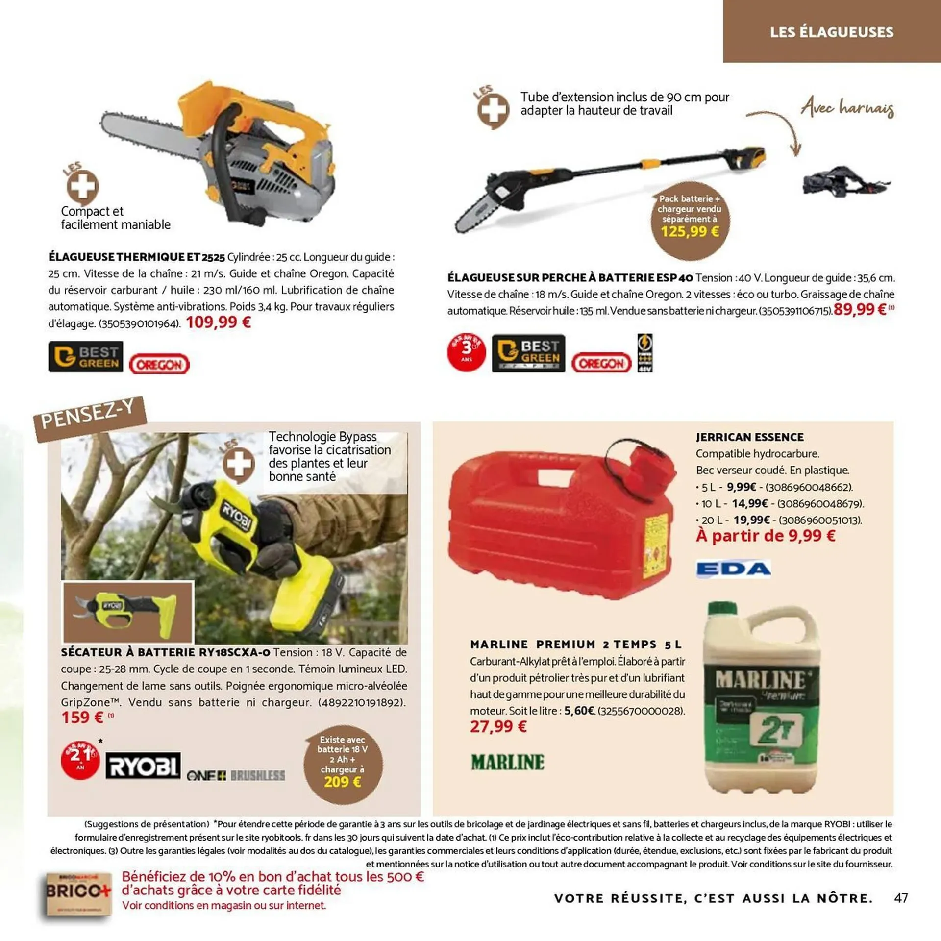 Catalogue Bricomarché du 1 octobre au 29 novembre 2025 - Catalogue page 47