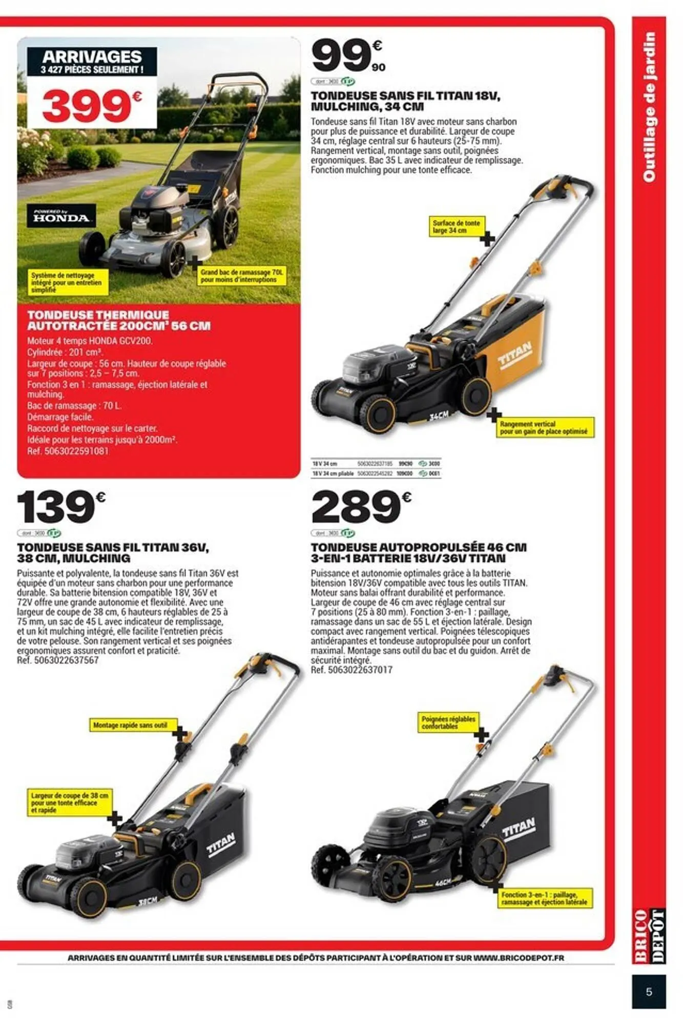 Catalogue Brico Dépôt du 27 février au 12 mars 2026 - Catalogue page 5