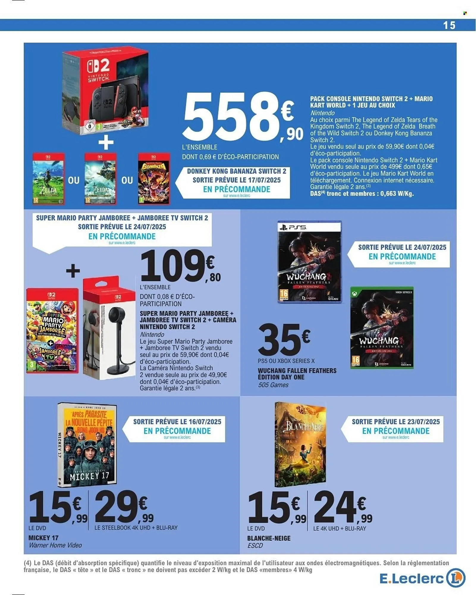 Catalogue E.Leclerc du 15 juillet au 26 juillet 2025 - Catalogue page 15
