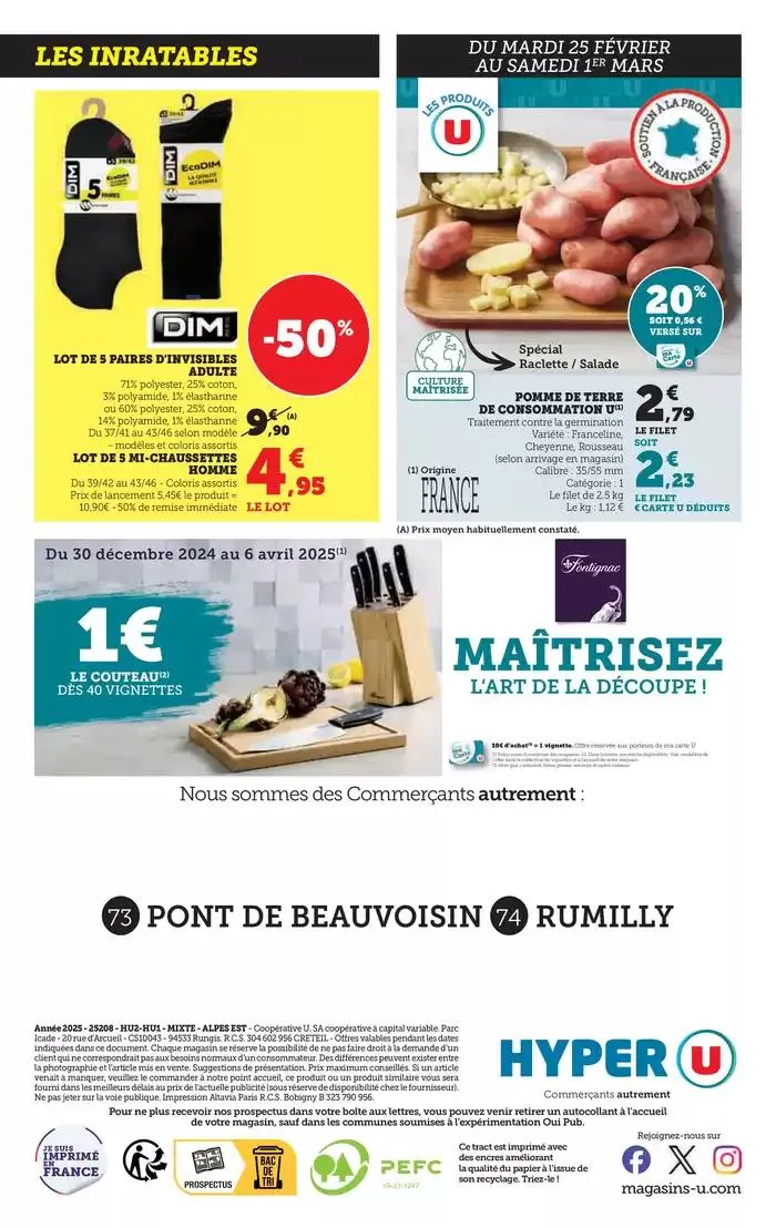 Spécial Hiver du 25 février au 9 mars 2025 - Catalogue page 40
