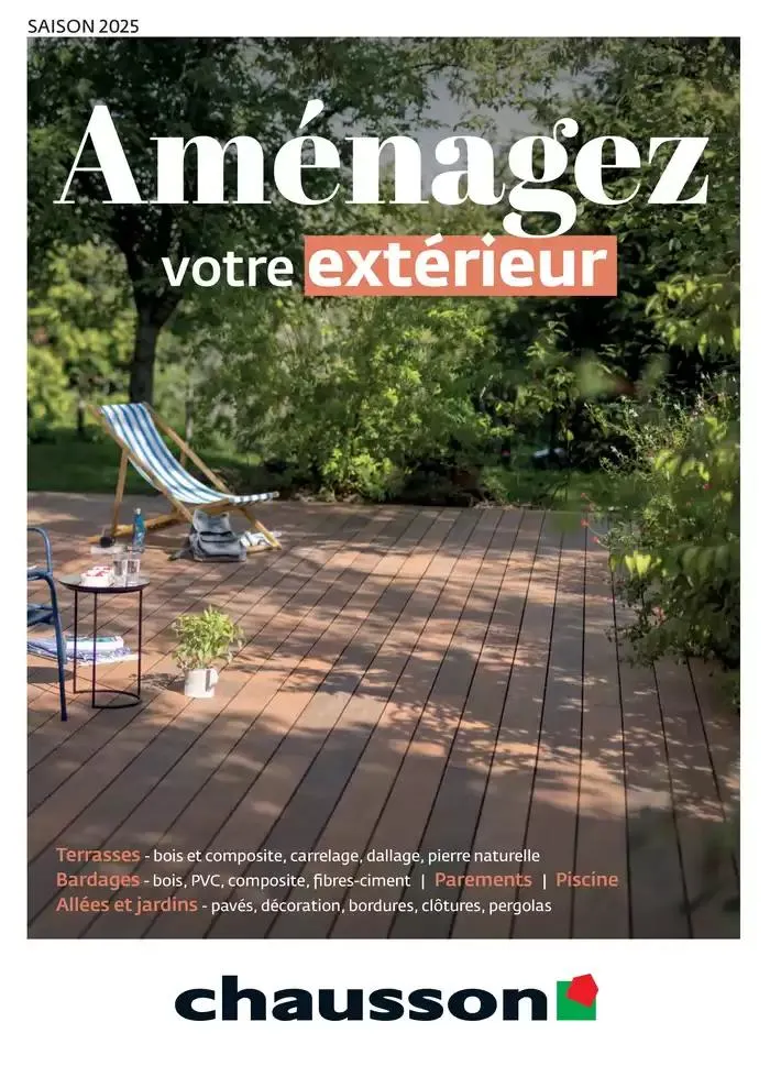 Aménagez votre extérieur SAISON 2025 - 1