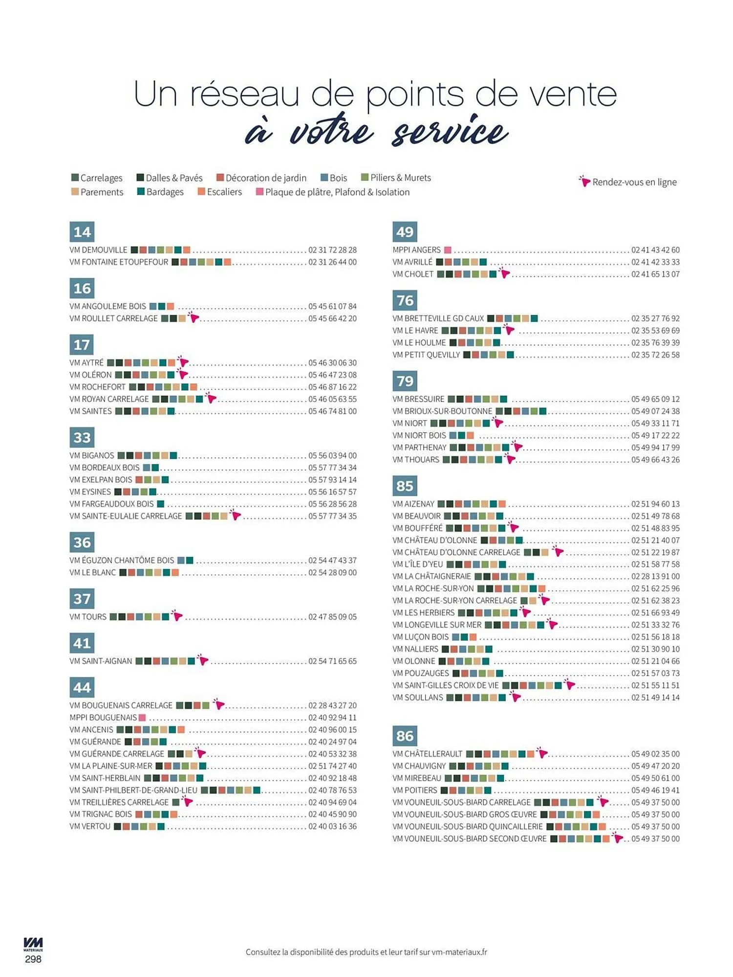 Catalogue VM Matériaux du 11 juin au 30 juin 2026 - Catalogue page 298