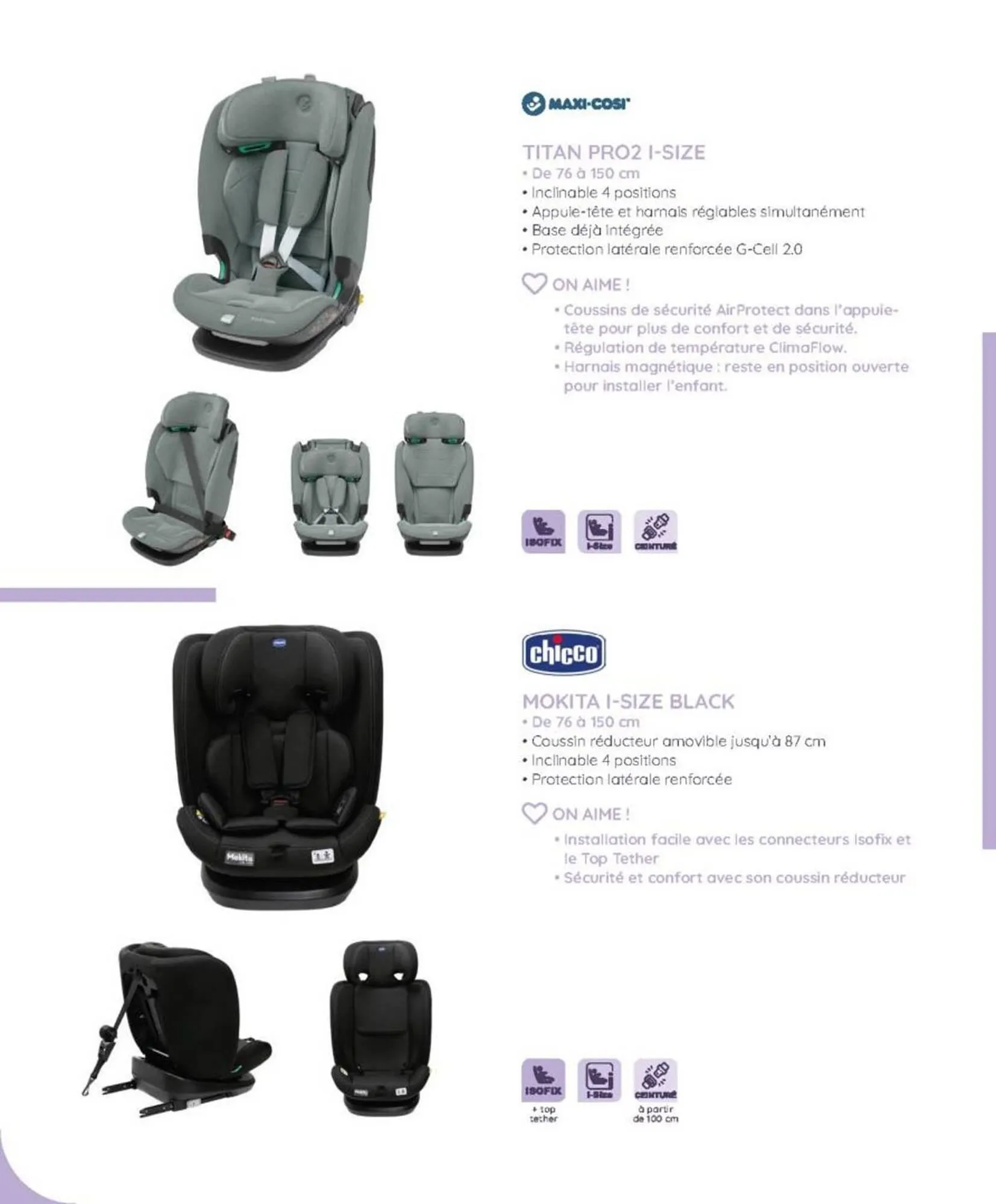 Catalogue autour de bébé du 18 juin au 1 novembre 2025 - Catalogue page 268